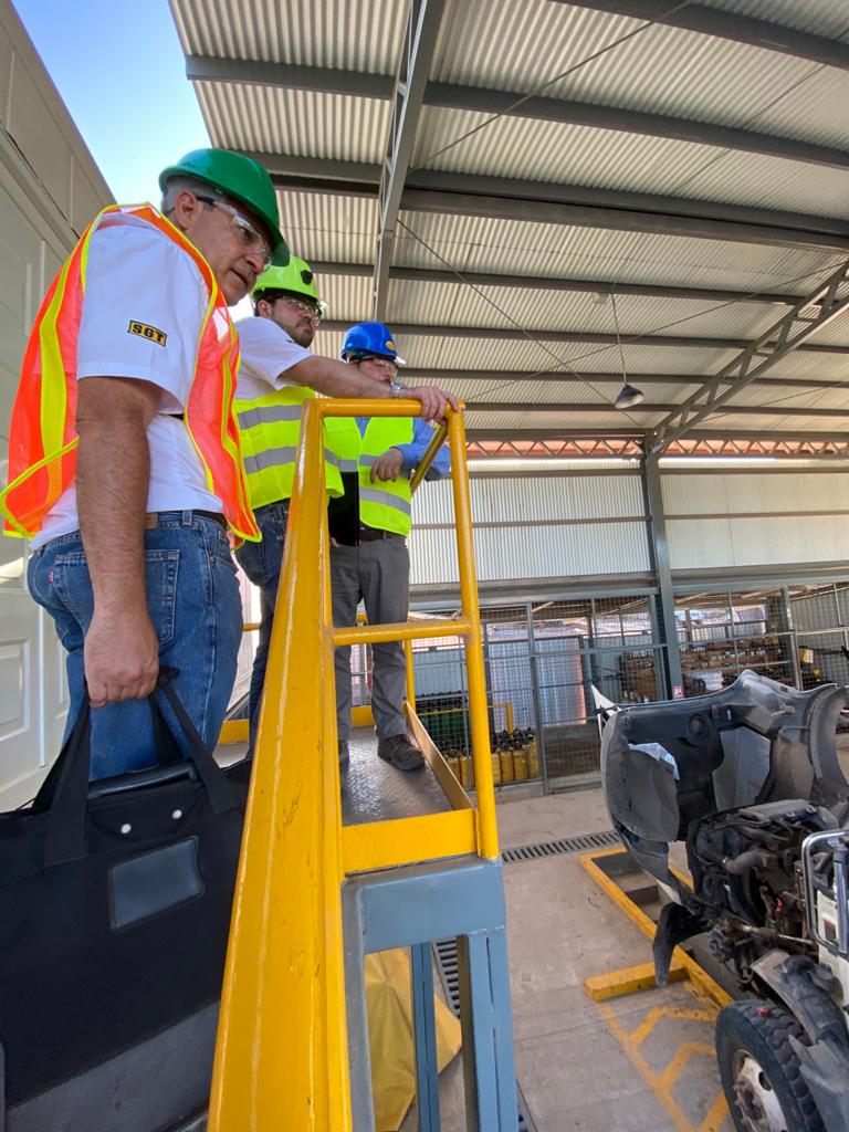 Servicio técnico en planta industrial